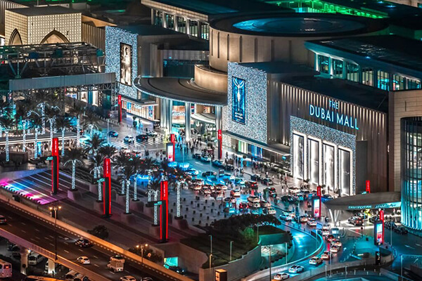The village of the Dubai Mall