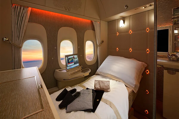 Emirates Airline, First class