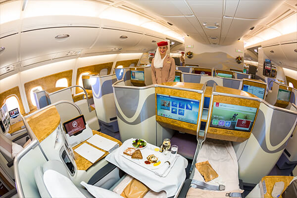 Emirates Airline, Business class