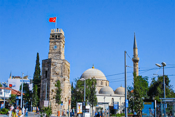 Antalya Saat Kulesi (Clock Tower), turkey