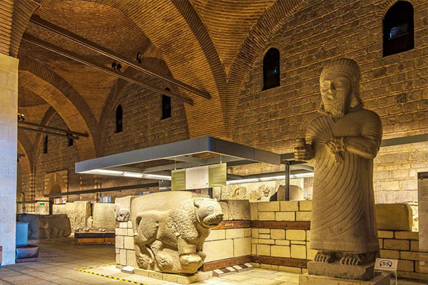 Interior view of Anatolian Civilizations Museum