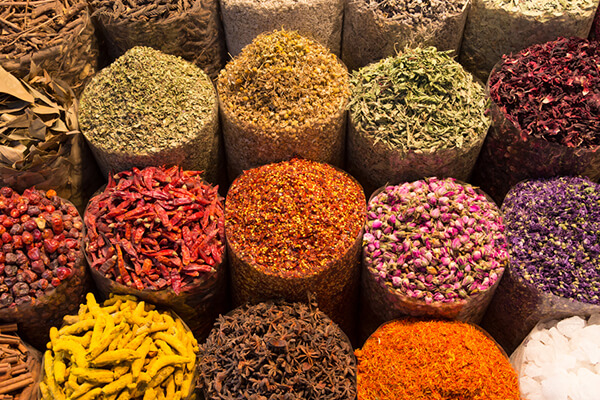 Colorful Spice Bazaar of Istanbul 