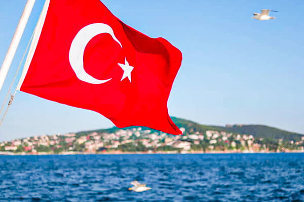 Turkey's official flag
