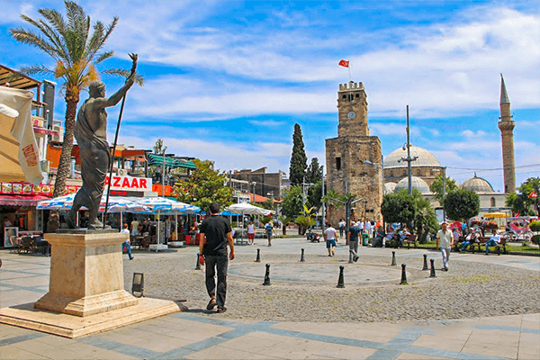 Around Antalya Saat Kulesi