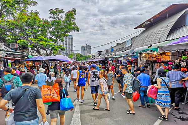 view of weekend market