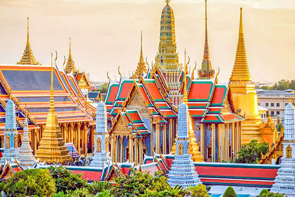 View of Wat Phra Chetuphon (Wat Pho)