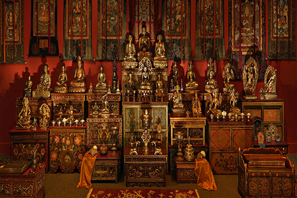 Buddhist Temple And Exhibition