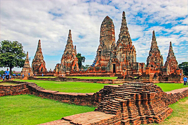 The historic city of Ayutthaya, Thailand