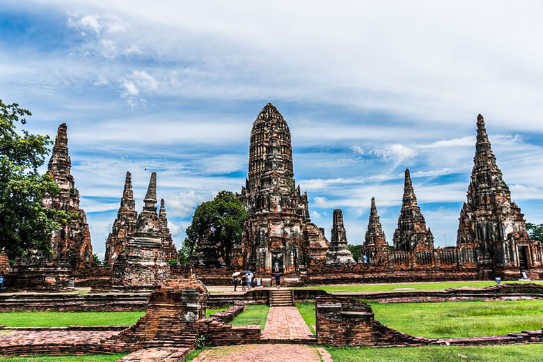 The historic city of Ayutthaya