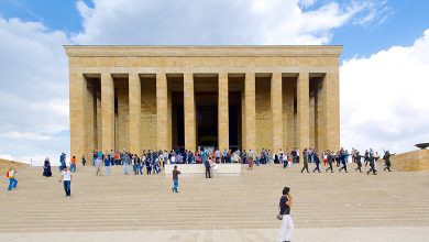 Anitkabir: The mausoleum of Mustafa Kemal Atatürk