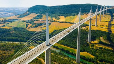 Millau Bridge: One of world Tallest bridges
