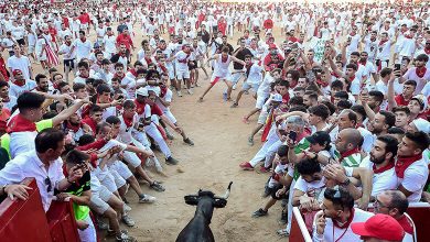San Fermín bull-running festival in Pamplona