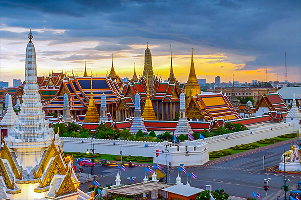 Top-View of Wat Phra Kaew