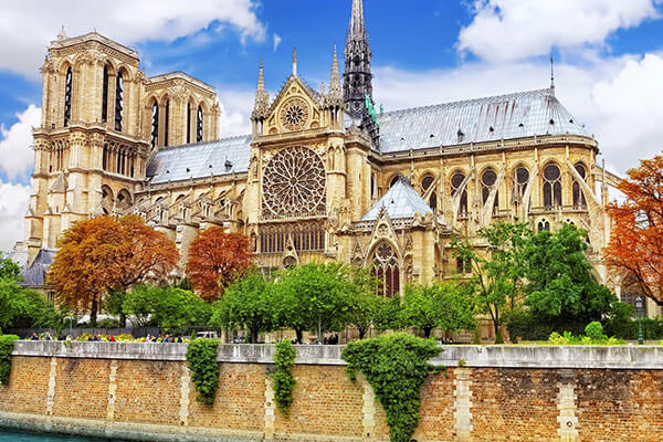 View of Notre-Dame de Paris