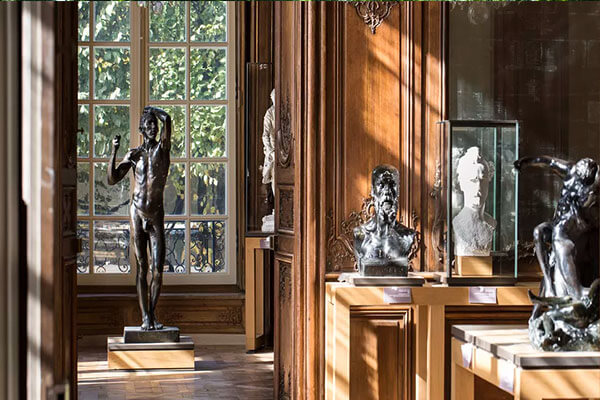 Interior of Rodin Museum