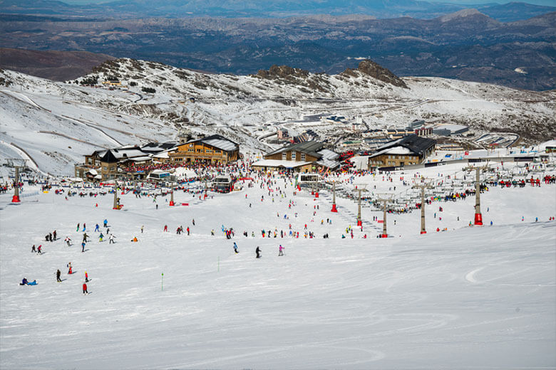 Sierra Nevada, a Maintain Station for Ski in Granada