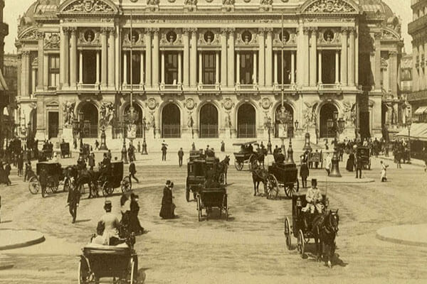 History of the Palais Garnier in Paris, France