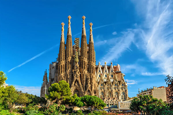La Sagrada Familia Church in Barcelona