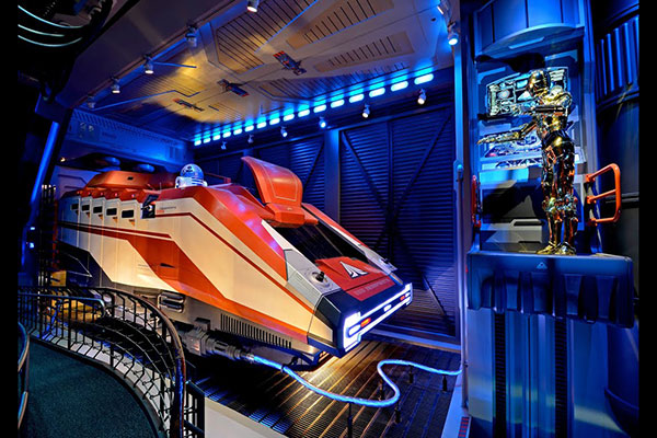 A Ride at the Star Tours