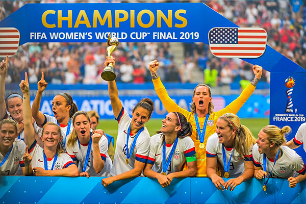 USA, the champion of the previous FIFA Women's World Cup