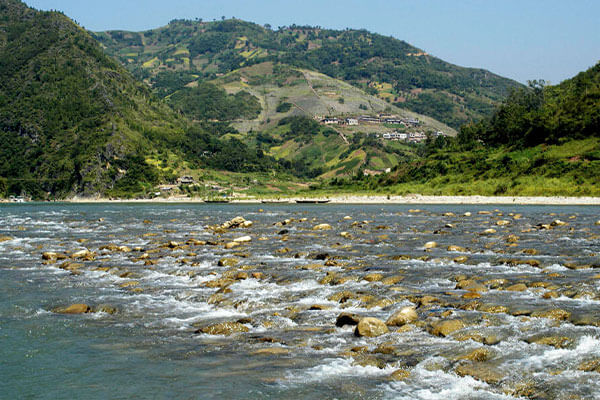 Degradation of the river