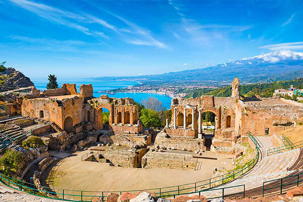 Teatro Antico di Taormina, Sicily