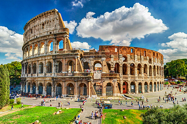 Colosseum and Roman Forum