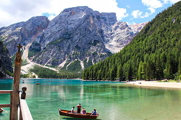 Tourism and Sports of the Dolomite Mountain