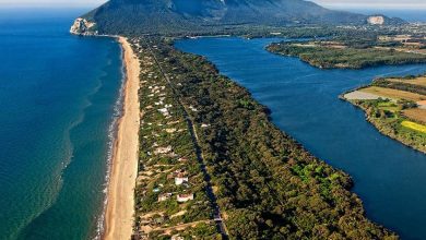 Sandy Beaches to Rocky Cliffs: Circeo National Park View