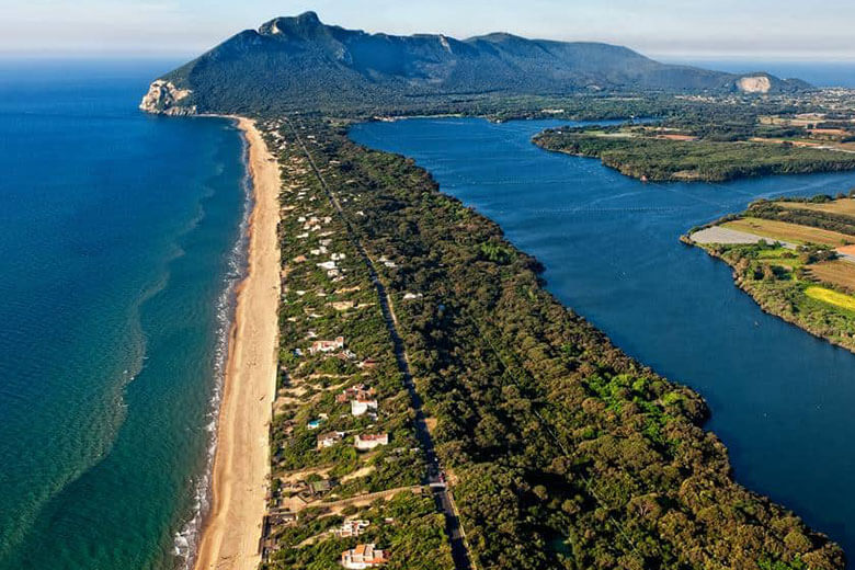Sandy Beaches to Rocky Cliffs: Circeo National Park View