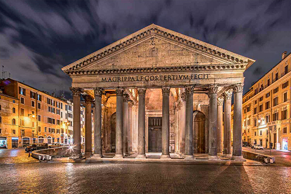 Exterior of Pantheon, Rome