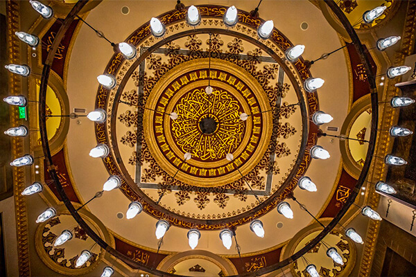 The Golden Masjid's Interior