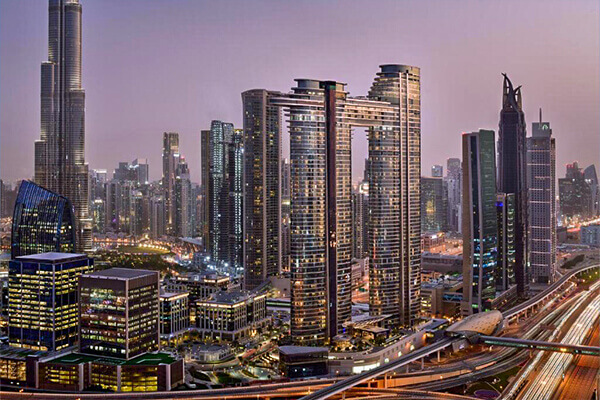 Wide View of Sky View Dubai