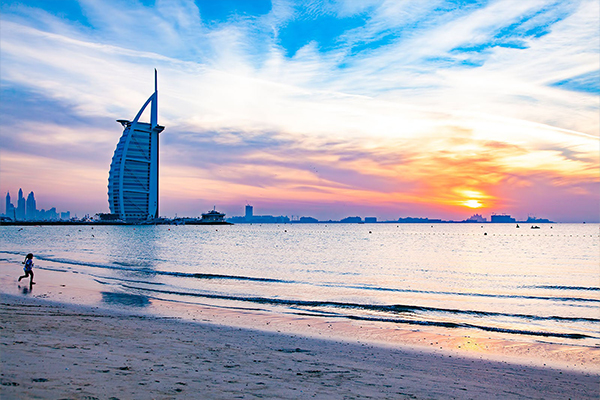 Al Sufouh Beach in Dubai, UAE