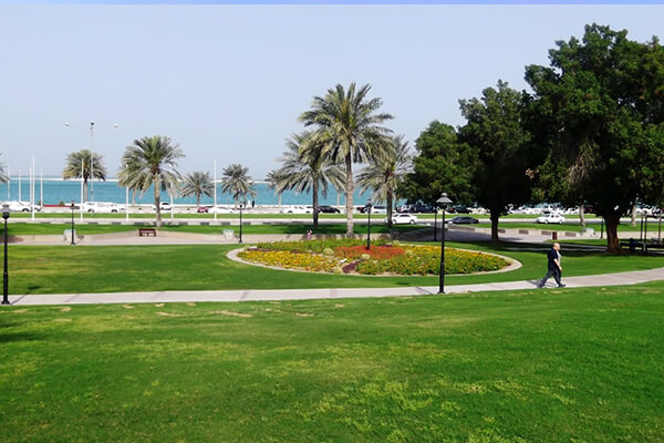 View of Al Bidda Park