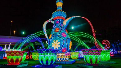 Dubai Garden Glow: A Mesmerizing Wonderland