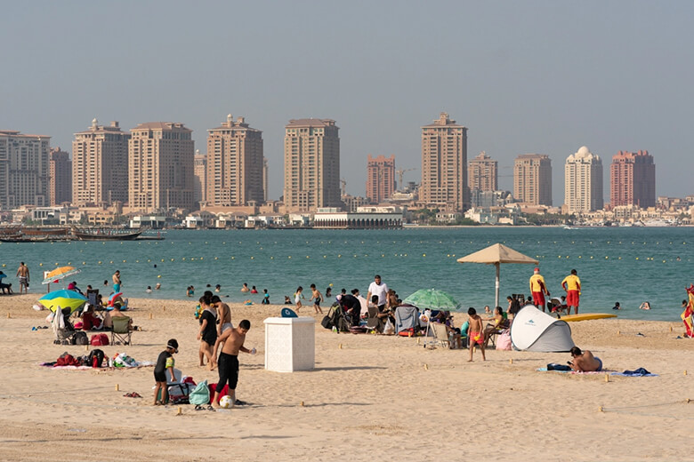 Qatar’s Simaisma Family Beach with its Top 4 Attractions