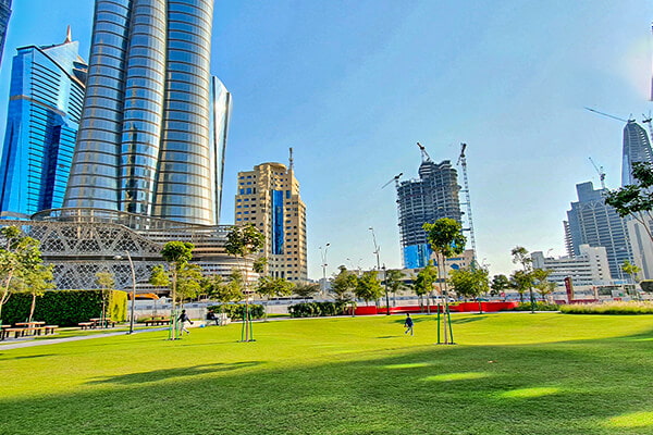 View of Al Abraj Park