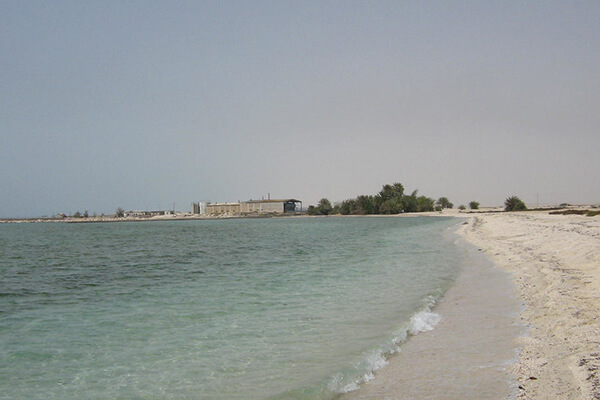 Umm Bab Beach in Doha, Qatar
