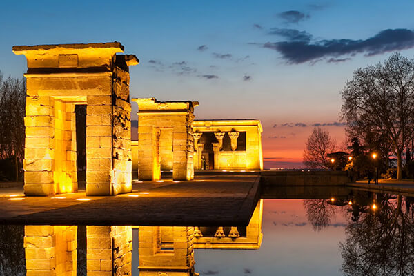 View of Temple of Debod