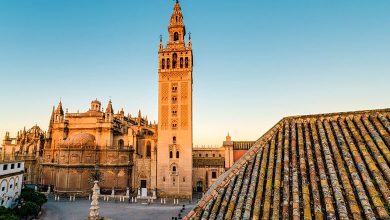 Climbing La Giralda Tower in Seville