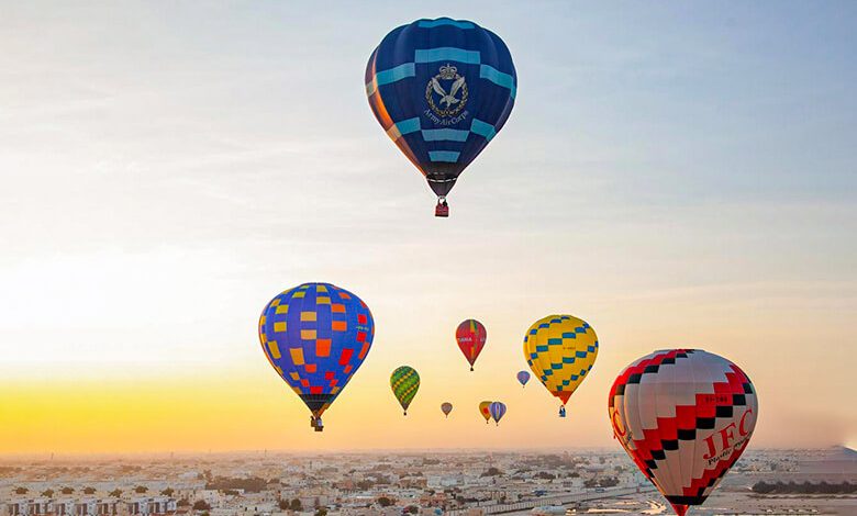 The Childhood Fantasy: take a Hot Air Balloon Ride in Doha