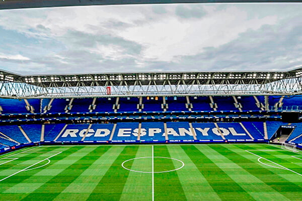 View of RCDE Stadium