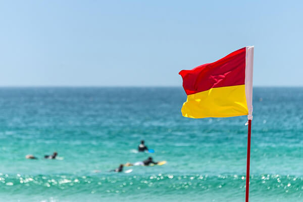 Take the seaside flags seriously