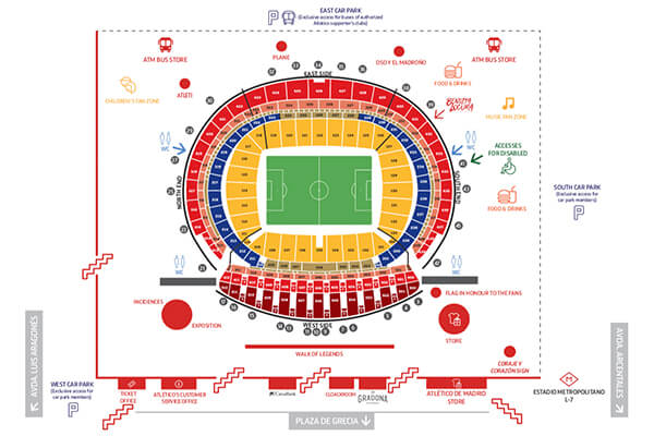 How to get to Civitas Metropolitan Stadium, Madrid?
