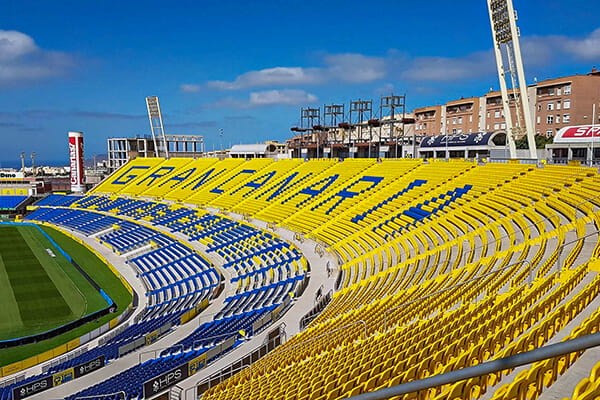 View of Gran Canaria Stadium