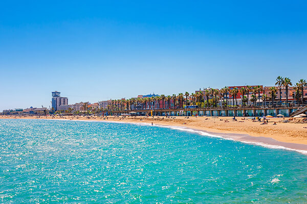 View of Barceloneta Beach