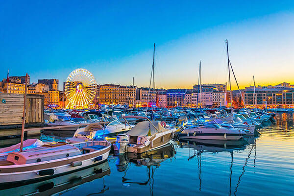 The 'Vieux Port' of Marseille, Frace