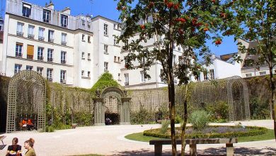 Anne-Frank Garden: Parisian Retreat with Historical Roots