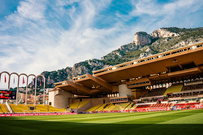 AS Monaco Home: Stade Louis II in Fontvieille